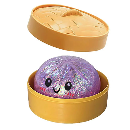 Blind box Colorful Simulated Dumpling Squishy Relaxing Relieve Anxiety Antistress Enhance Happiness Rebound Squeeze Reliever Toy