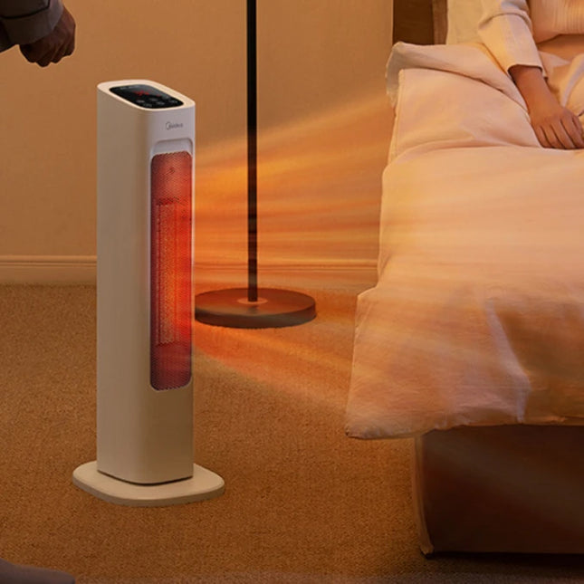 Energy-saving vertical bedroom heater, small sun, fast heating, household power-saving new heater