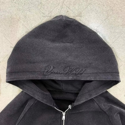 American Street Fashion Trend Joker Zipper Hoodie Women Harajuku Y2K New Hip Hop Punk Loose Sweatshirt Couple Casual Warm Hoodie