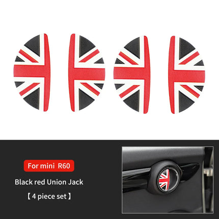 Car Door Handle Decoration Leather Sticker For Mini Cooper JCW F56 F60 F55 F54 R56 R60 R55 Countryman Car Interior Accessories