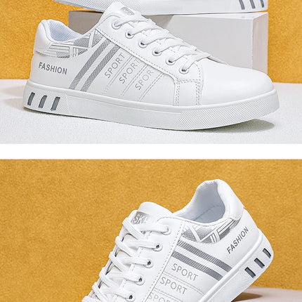 Spring and Autumn Men's Shoes New Style Low-Top Lightweight Large Size Trendy Shoes Student Fashion Versatile Thick-Soled Sports Shoes Casual Sneakers