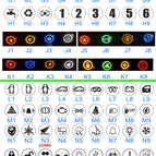 Please Remark Number 1 / 22MM with Socket / Self-reset (Silver)|LED Yellow (Amber)