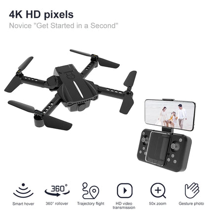 Newest K10 Mini Drone with HD Camera Pocket-Sized Foldable RC Quadopter for Kids Aerial Remote Aircraft with Avoidance Technolog