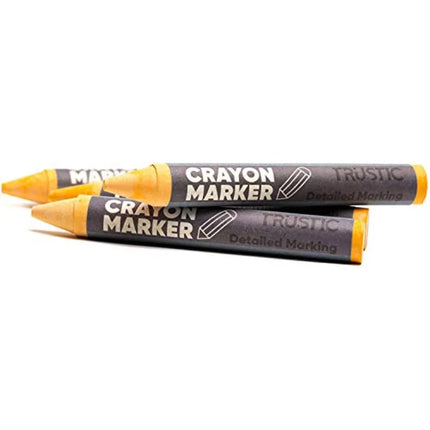 Universal Crayon Wax Marker for Industrial and Craft Detailed Marking on Lumber Metal Carton Ceramics Concrete Glass Plastic Ti