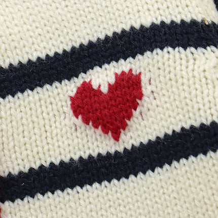 Baby Sweaters Clothes Fashion Stripes Infant Kids Boys Girls V Neck Long Sleeve Knitted Jackets & Coats Toddler Outwear Cradigan