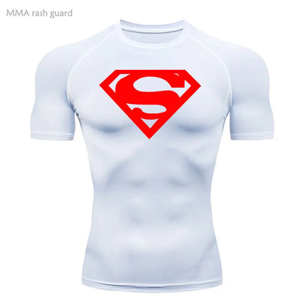 Men's Compression Sports T-Shirt - Quick-Dry Fitness