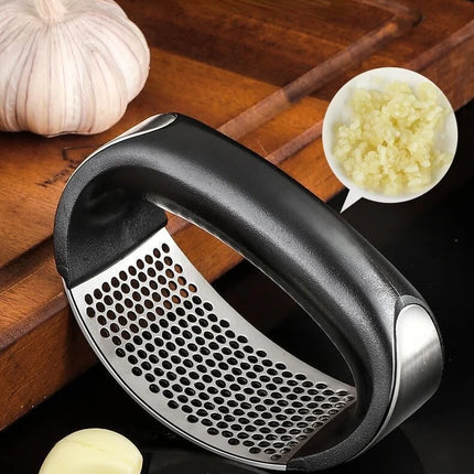 Stainless Steel Garlic Press Kitchen Rocker Metal Garlic Mincer Fruit Vegetable Tools Kitchen Accessories Gadget