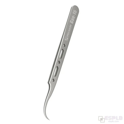 Mechanic High Hardness Precision Stainless Steel Anti-Magnetic Tweezers Fingerprint Flying Wire Fine Tip Clip for Components
