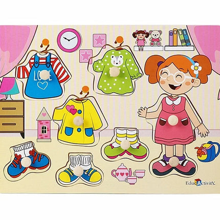 30cm Baby Toys Montessori Wooden Puzzle Hand Grab Board Educational Wood Puzzles for Kids Cartoon Animal Vehicle Child Gift