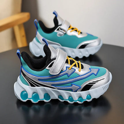 2025 Hot Selling Outdoor Anti Slip Childrens Sports Shoes Lightweight Comfortable Running Shoes Rebound Campus Casual Shoes