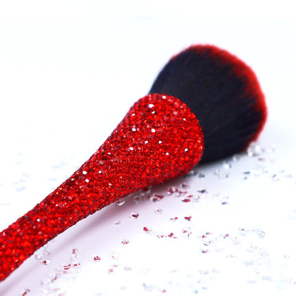 1pc Professionals Nails Small waist Nail brush Blusher Brush Full Diamond Dust Cleaning Make Up  Soft Hair  Brush Manicure Acces