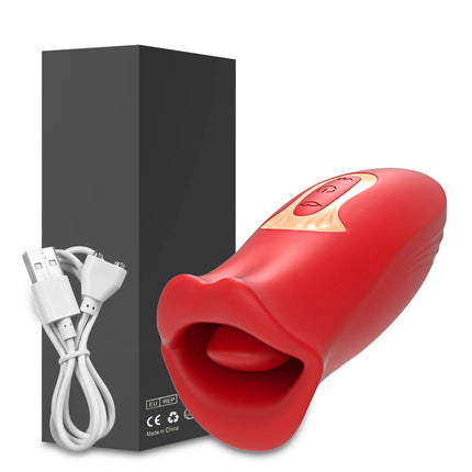 Portable Breast Sucking Massager with Lick Suction Clitoris Bite Vibrator Women Pleasure Sexual Toy for Female Sexual Wellbeing