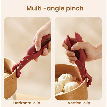 Silicone Plate Gripper Clip / Pince Anti-Brûlure Silicone