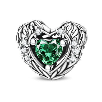 925 Sterling Silver Green Series Flower Tree Apple Pendant DIY Fine Beads Fit Original Charms Bracelet Women Jewelry Diy