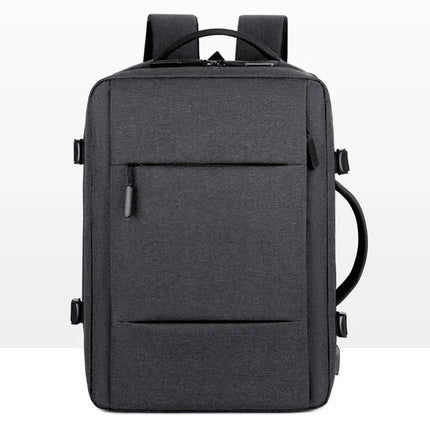 Men Large Capacity Backpack USB Charging Male Laptop Bagpack Waterproof Business Travel Back Pack Luggage Bag Mochila