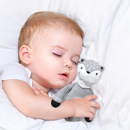1Pc Nordic Style Fox Plush Doll, soft sleeping companion toy, soothing stuffed animal for babies aged 0-2 years old