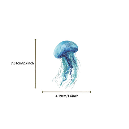 50/100PCS Summer Beach Refreshing Series PET Stickers Luggage Notebook Water Cup Computer Label Stickers