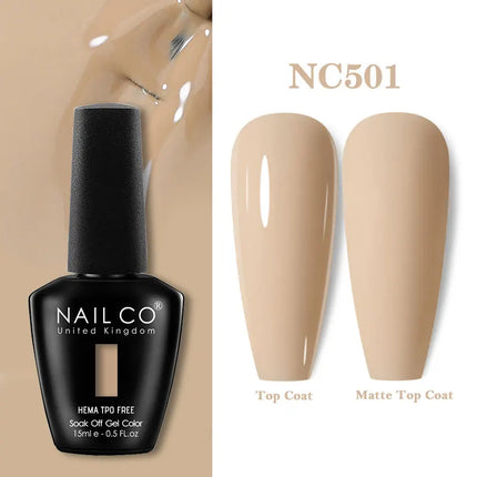 NAILCO 15ml Red Color Series Gel Varnish Coffee Gel Nail Polish Maximalism Reddish Gellak Design Brown Lacquer Nail Art Manicure