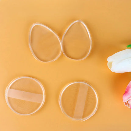 Soft Silicone Gel Powder Puff Sponge For Cosmetic Face Foundation BB Cream No Powder Eating Powder Cosmetic Puff Makeup Tools