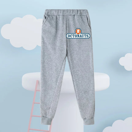 Cute Kawaii 2026 Octonauts Zipper Hoodie 3-14Y Boys Girls Autumn Winter Cartoon Street Hot Fashion Outdoor Casual Lovely