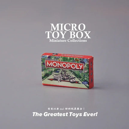 MICROTOYBOX World Smallest Ultra Mini Classic Toy Miniature Supermarkets Alloy Part Act Works Collecting Toy No Box