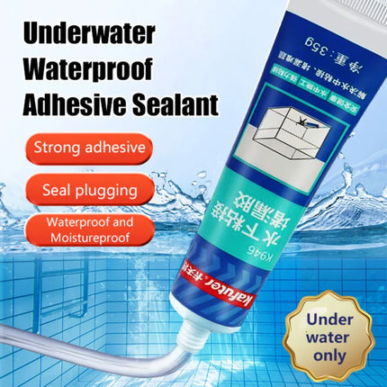 Underwater Bonding Sealant/Leak Repair Adhesive For Bathtub Aquarium Pool/Home Use Waterproof Sealing Agent/Family Universal