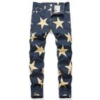 Blue with Khaki / 36