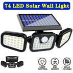 1PC / 74 LED Solar Light