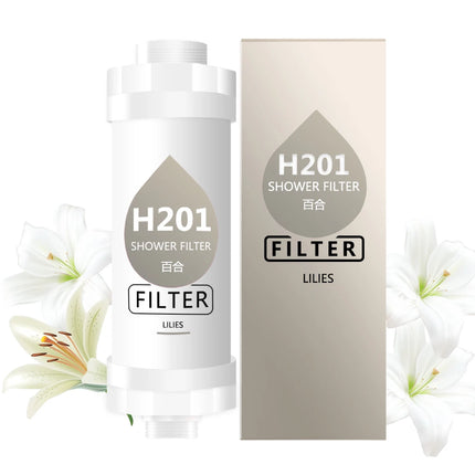 Scented Shower Head Filter,Water Softener, Soft& Improve Hair / Skin Fragrance Chlorine Removal,Bathroom Accessories