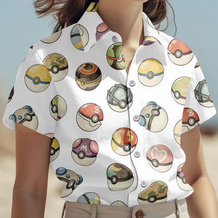 2026 Pokémon Anime graphic T-shirt Psyduck Hawaiian Shirt Summer Sports Men's T-Shirt Children's Clothing Tee Y2k Woman ﻿