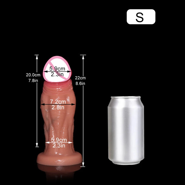 52-97mm Huge Anal Dildos for Women Men Sex Toys Silicone Realistic Dildo Butt Plug Consolador Thick Dick 18+ Sex Shop Big Penis