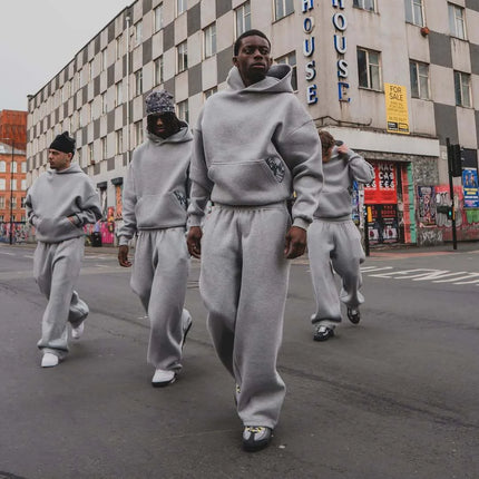 Fashionable Street Style Embroidered Sweatpants