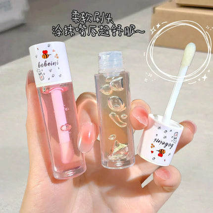 3pcs Moisturizing Lip Oil, Nourishing Brightening Lip Oil Style Care Lip Oil Moisturizing Hydrating Lip Balm,  Lip Moisturizer