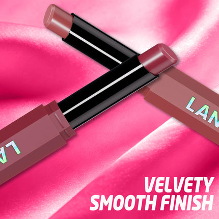 Peach Nude Velvet Matte Lipstick 12 Color Waterproof Lipstick Pencil Long-Lasting Highly-Pigment Rose Wood Lip Stain Tint Makeup