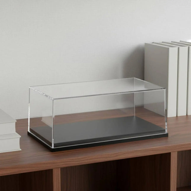 1:43 Car Display Case Dustproof Model Car Display Case Transparent Model Box Single Piece-Piece Molded No Assembly for Desk