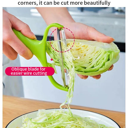 3PCS multifunctional vegetable shredder - wide mouth, easy to chop vegetables - perfect for kitchen preparation