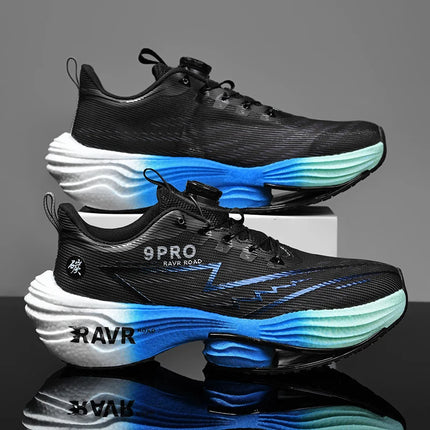2025 New Men's Running Shoes Cushioning Carbon Plate Racing Marathon Athletic Shoes Comfortable Non-slip Sports Tennis Shoes