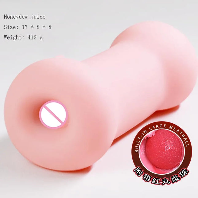 NEW Masturbation Cup Remote Control Imitation Sex Large Vaginal Butt Mold Male Masturbation Toys Famous Device Vagina Butt Toys