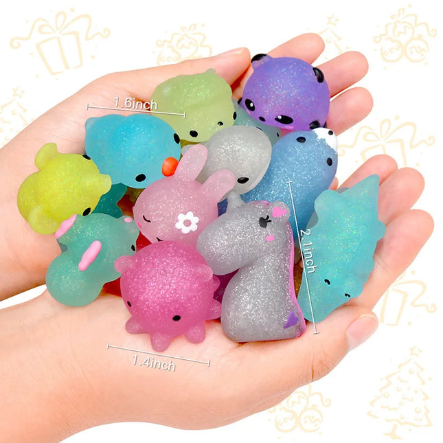NEW Mochi Squishies Kawaii Animal Squishy Toys For Antistress Ball Squeeze Party Favors Stress Relief Toys For Birthday