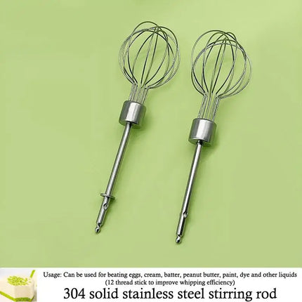 *Portable Electric Whisk Replacement Head Kitchen Baking Mixing Tools Lantern-shaped Handheld Egg Beaters