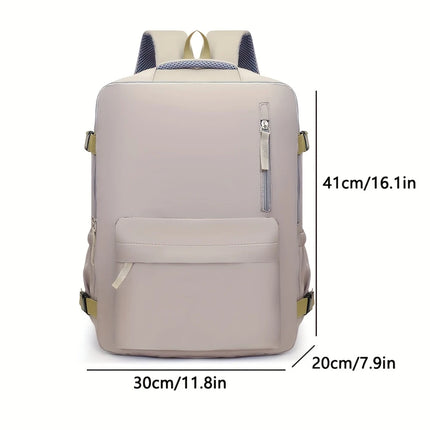 Travel Backpack Airline Approved Low Cost Airline Solid Color Leisure Large Capacity Commuter Computer Bag Backpack