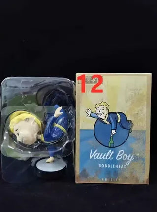 Anime Bobblehead Cute Vault Boy Full Set Action Figure Toys Collection Model Doll Desktop Ornament Display Boy Gifts