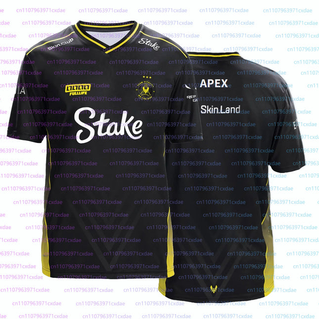LEC 2026 Spring Team Vitality Jersey Uniform Clothing For Mens Esports Club LOL Game T-shirts Streetwear Fashion Boys Tees Tops