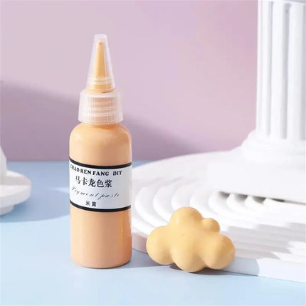 50g/Jar Paste Pigment Epoxy Resin UV Glue Colorant Dye Makaron Pigment DIY Epoxy Resin Mold Jewelry Making Art Paste Dye Gadget