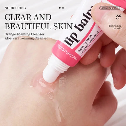 Fast Remove Dark Lip Balm Serum Lighten Melanin Mask Exfoliating Fade Lines Dead Skin Nourishing Repair Care Makeup