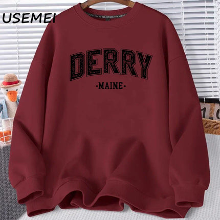 Stephen King Hoodie Derry Sweatshirt The Loser's Club Sweatshirts Women Men Harajuku Spring Autumn Hoodies Streetwear