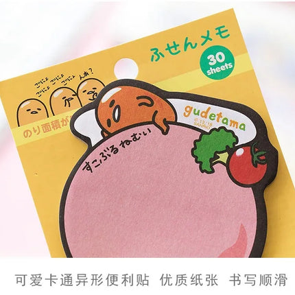 Kitty Keroppi Melody Kuromi Memo Pad Sanrio Pochacco Sticky Notes Stationery Label Notepad Planner Sticker Post School Supplies
