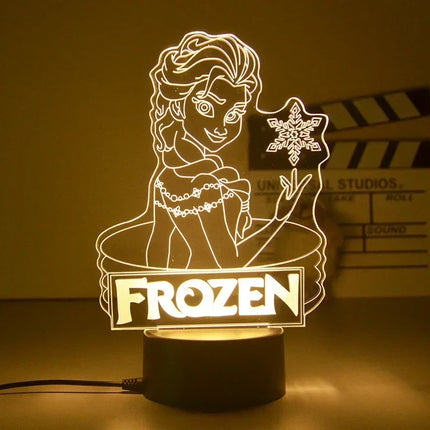 Anime Star Wars 3d Night Light LED Cute Baby Yoda Action Figures Model Table Lamp Cool Toys Children Boys Girls Birthday Gifts