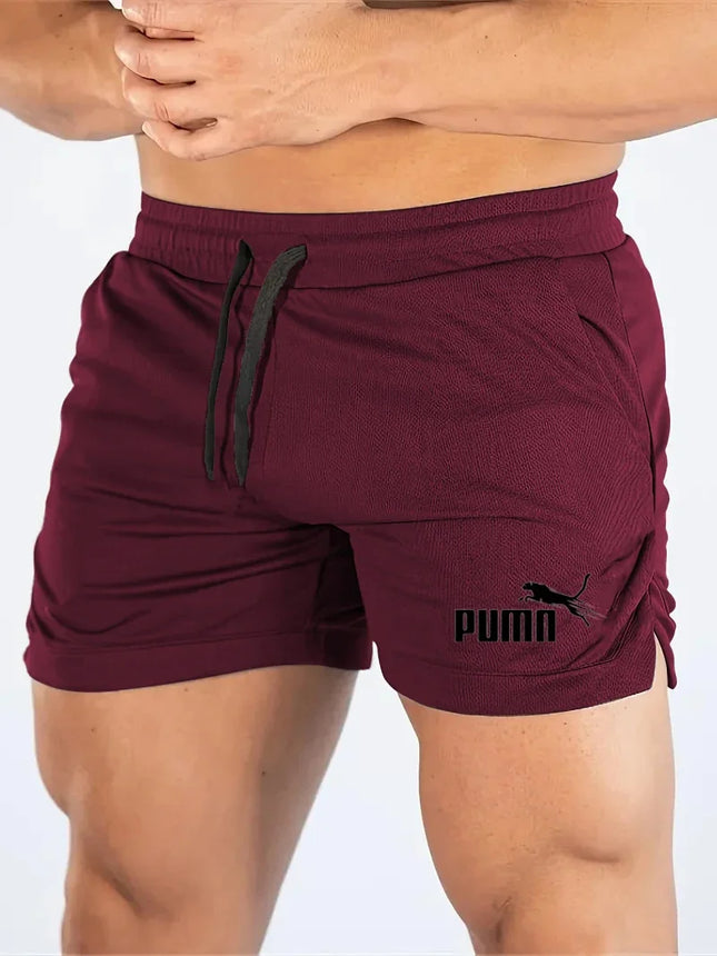 New men's quick drying beach shorts, fitness shorts, summer swimsuits, casual sports, men's swim board, beach trend