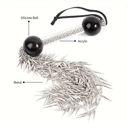 Bdsm Metal Chains Whip Flogger Ass Spanking Bondage Sex Toys For Couples Fetish Women And Men 2 Type Heavy Whip Adult Games